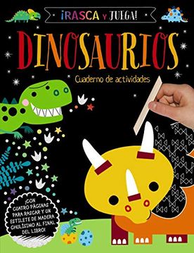 portada Rasca y Juega. Dinosaurios - Cuaderno de Actividades (in Spanish)