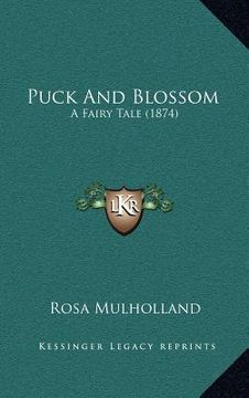 portada puck and blossom: a fairy tale (1874) (en Inglés)