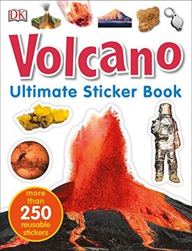 portada Ultimate Sticker Book: Volcano: More Than 250 Reusable Stickers (Ultimate Sticker Books) (in English)