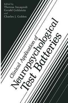 portada Clinical Application of Neuropsychological Test Batteries (in English)