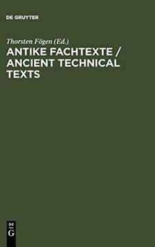 portada Antike Fachtexte (in English)
