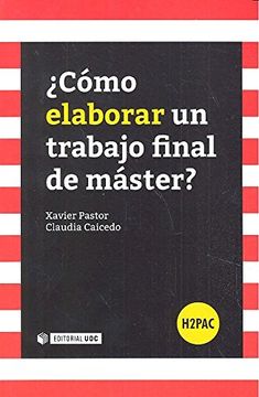 portada Cómo Elaborar un Trabajo Final de Máster? (in Spanish)