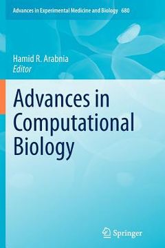portada advances in computational biology (en Inglés)
