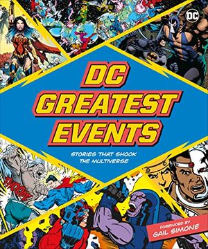 portada Dc Greatest Events (en Inglés)