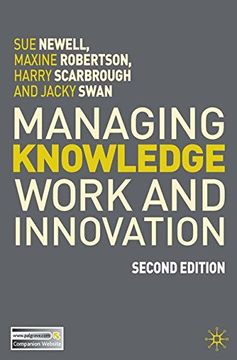 portada Managing Knowledge Work and Innovation (in English)