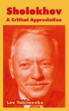 portada sholokhov: a critical appreciation (en Inglés)