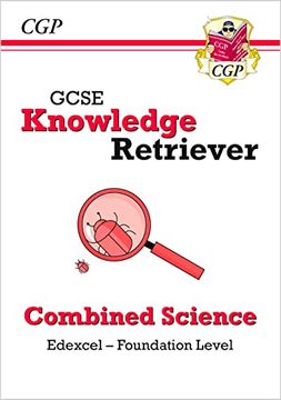 portada New Gcse Combined Science Edexcel Knowledge Retriever - Foundation (Cgp Gcse Combined Science 9-1 Revision) (en Inglés)