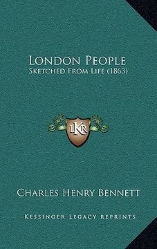 portada london people: sketched from life (1863)