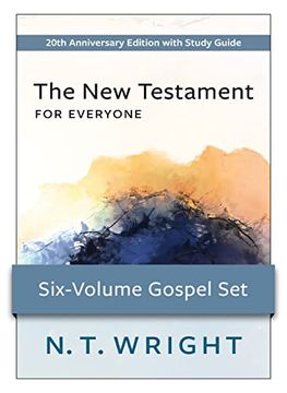 portada New Testament for Everyone Gospel Set: 20Th Anniversary Edition With Study Guide (The new Testament for Everyone) (en Inglés)