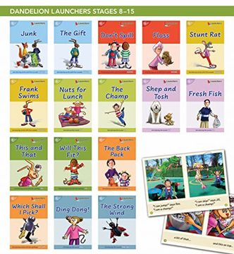 portada Phonic Books Dandelion Launchers Stages 8-15 Junk (Words with Four Sounds CVCC): Decodable Books for Beginner Readers Words with Four Sounds CVCC (in English)