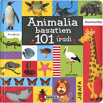 portada Animalia Basatien 101 Irudi (in Basque)