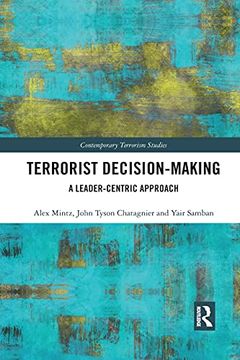 portada Terrorist Decision-Making (Contemporary Terrorism Studies) (en Inglés)