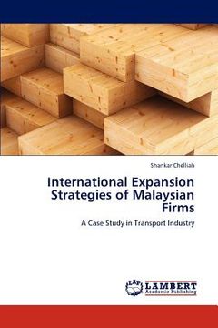 portada international expansion strategies of malaysian firms (en Inglés)