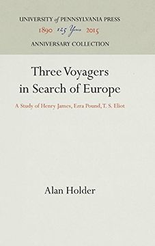 portada Three Voyagers in Search of Europe (en Inglés)
