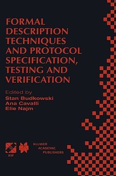 portada formal description techniques and protocol specification, testing and verification (en Inglés)