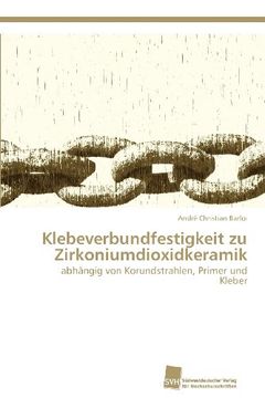 portada Klebeverbundfestigkeit Zu Zirkoniumdioxidkeramik