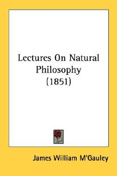 portada lectures on natural philosophy (1851) (in English)