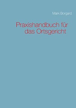 portada Praxishandbuch für das Ortsgericht (German Edition)