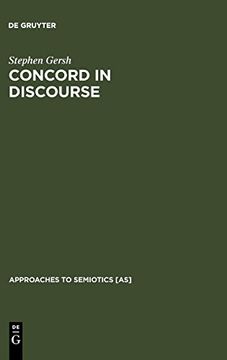portada Concord in Discourse (en Inglés)