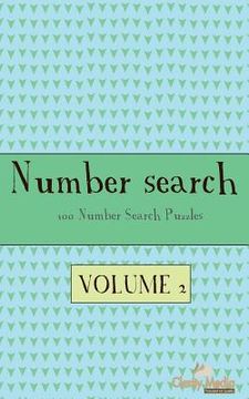 portada Number Search Volume 2: 100 of the best Number Search Puzzles (en Inglés)