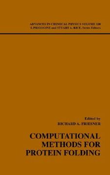 portada advances in chemical physics, computational methods for protein folding (en Inglés)