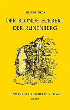 portada Der Blonde Eckbert. Der Runenberg (in German)