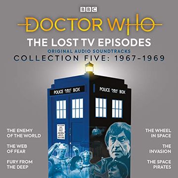 portada Doctor Who: The Lost tv Episodes Collection Five: Second Doctor tv Soundtracks 