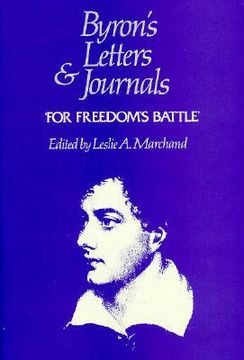portada byron's letters and journals, volume xi: 'for freedom's battle', 1823-1824