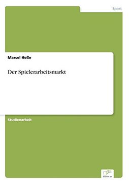 portada Der Spielerarbeitsmarkt (German Edition)