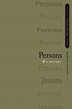 portada Persons: A History (Oxford Philosophical Concepts) (en Inglés)