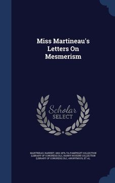 portada Miss Martineau's Letters On Mesmerism