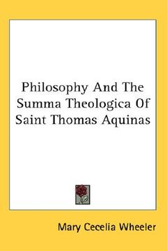 portada philosophy and the summa theologica of saint thomas aquinas