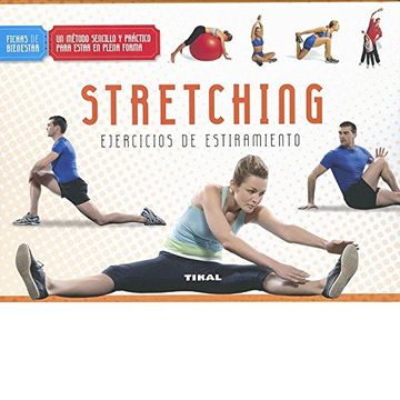 portada Stretching. Ejercicios de Estiramiento (Fichas de Bienestar) (in Spanish)