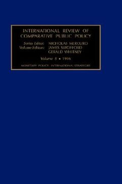 portada international review of comparative public policy: monetary policy (in English)
