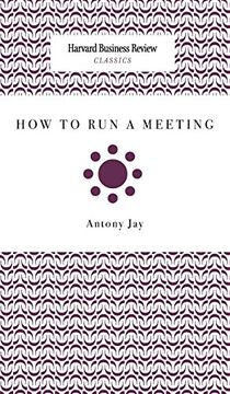 portada How to run a Meeting (en Inglés)