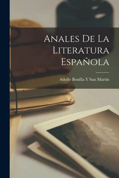 portada Anales de la Literatura Española