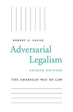 portada Adversarial Legalism: The American way of Law, Second Edition (en Inglés)