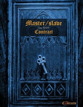 portada Master/slave Gay BDSM Contract (male slave) (en Inglés)
