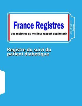 portada Registre du suivi du patient diabétique (en Francés)