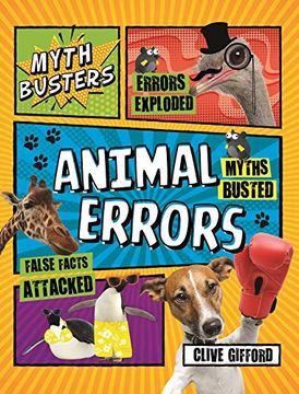 portada Mythbusters: Animal Errors (Think Again! ) (en Inglés)