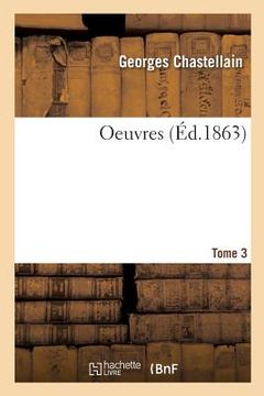 portada Oeuvres. Tome 3 (in French)