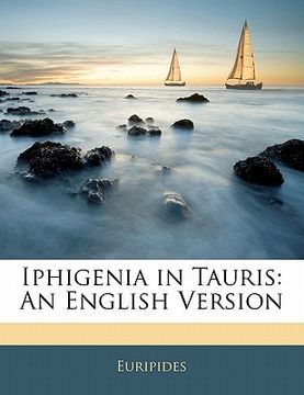portada iphigenia in tauris: an english version