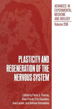 portada Plasticity and Regeneration of the Nervous System (in English)