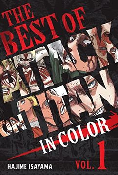 portada The Best of Attack on Titan: In Color Vol. 1 (en Inglés)