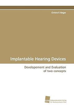 portada implantable hearing devices (en Inglés)