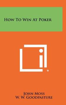 portada how to win at poker (en Inglés)