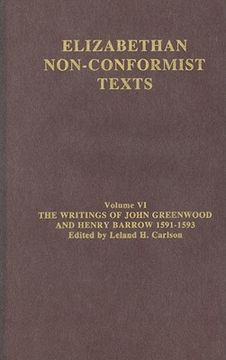 portada the writings of john greenwood and henry barrow, 1591-1593 (in English)