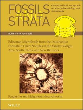 portada Ediacaran Microfossils From the Doushantuo Formation Chert Nodules in the Yangtze Gorges Area, South China, and new Biozones (Fossils and Strata Monograph Series) (en Inglés)