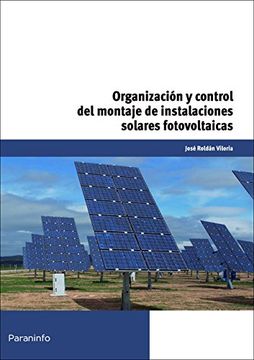 portada Organizacion y Control del Montaje de Instalaciones Solares Fotovoltaicas