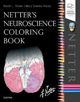portada Netter's Neuroscience Coloring Book, 1e (in English)